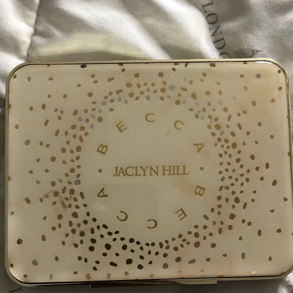 Becca x jaclyn hill champagne face palette woc poc